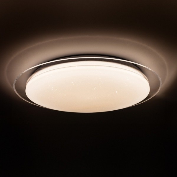 Світильник Vestum SATURN зоряне небо 36Вт 425x60мм 4000К 2900Лм - фото №4