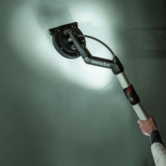 Шлифователь потолков и стен Metabo LSV 5-225 500 Вт 1000-1650 об/мин 225мм шлифнасадки LED (600136000) - фото №1