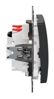 Кнопковий вимикач Schneider Electric Sedna Design & Elements для жалюзі чорний SDD114114 - фото №2