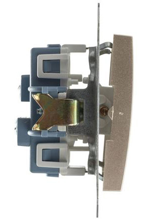 Двойной проходной выключатель Kontakt Simon Simon 54 Premium DW6/2.01/44 (золото) - фото №2