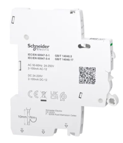 Допоміжний контакт Schneider Electric Acti9 iSD від 2мА до 100мА - фото №1