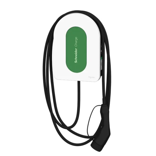 Зарядна станція Schneider Electric EVH5A11N2C5 3P+N Type2 16A 11кВт з вбудованим кабелем 5м - фото №4