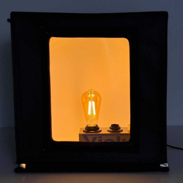 Лампа LED FILAMENT ST64 12W E27 2200К VIOLUX ( 836034 ) - фото №3