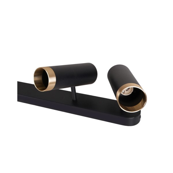 Светильник поворотный, спот Goldlux 326027 Fado GU10 5x10W IP20 черный - фото №2