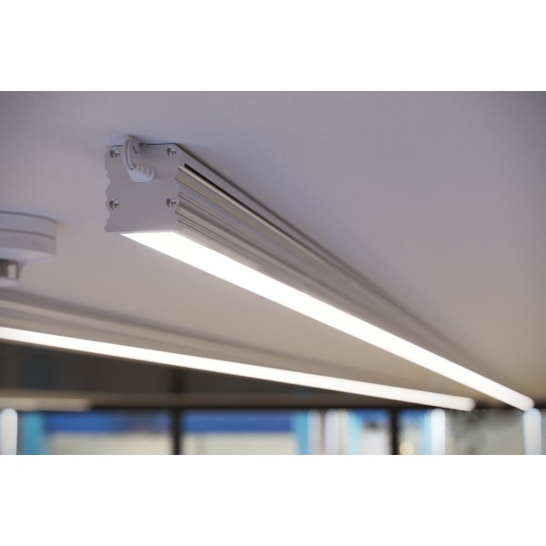 Профіль для світлодіодної стрічки Lumines TALIA срібло - фото №2