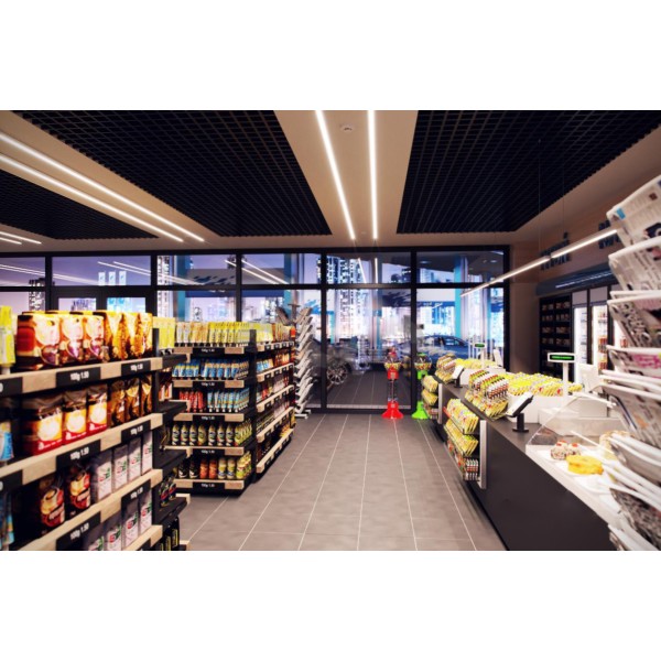 Профіль для світлодіодної стрічки Lumines TALIA срібло - фото №3