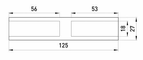 Алюминиевая гильза E.Next e.tube.stand.gl.185 соединительная (s4042008) - фото №1