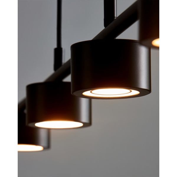 Подвесной светильник, люстра Nordlux 2010813003 Clyde LED 4x16W 2700K 350Lm IP20 черный - фото №3