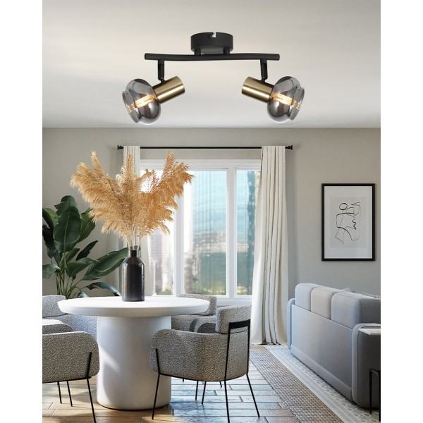 Спот Reality 841402-32 Lauree E14 2x40W IP20 Bl - фото №2