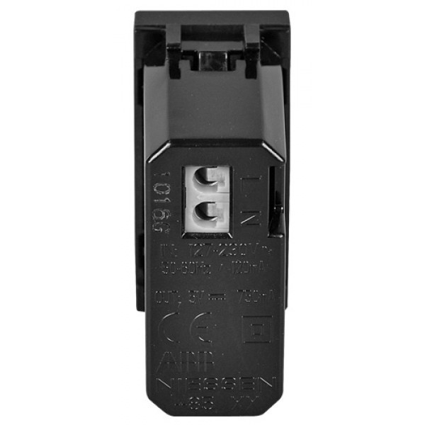 USB розетка ABB Zenit N2185 AN 1М (антрацит) - фото №3