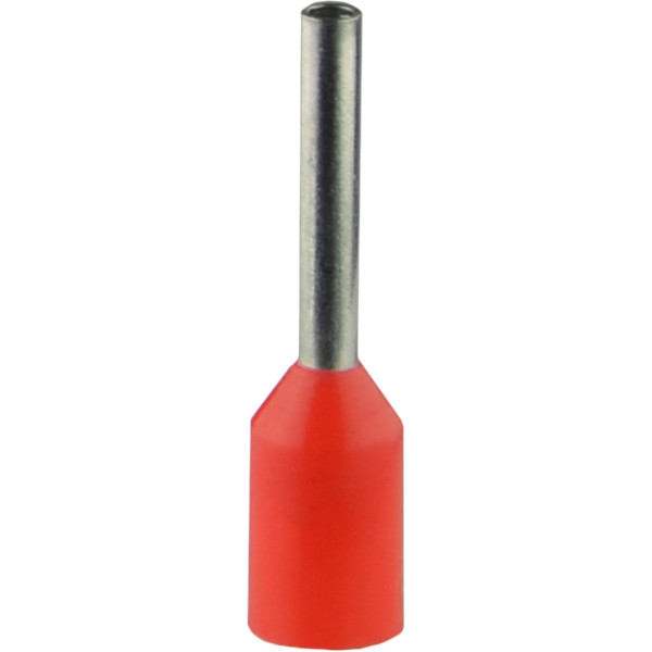 Наконечник Аско-Укрем НТ 0,5-08 изолированный красный 100шт (A0060010044) - фото №1