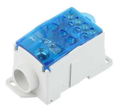 Распределительный блок CNC FTUKK250 250А 49х95х49мм на DIN-рейке (Б00043069) - фото №1