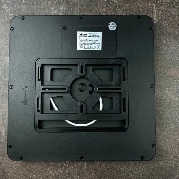 Світильник LED MILLENNIUM 20W 5000K квадрат чорний Violux ( 352220 ) - фото №4