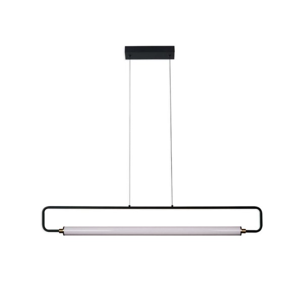 Подвесной светильник, люстра Goldlux 334015 Felicja LED 1x30W 4000K 4600Lm IP20 черный