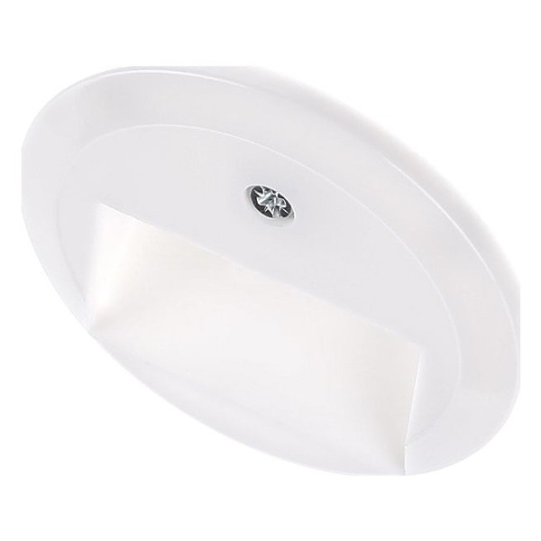 Центральна панель для подвійної комунікаційної розетки полярна білизна Berker 1930 - фото №5