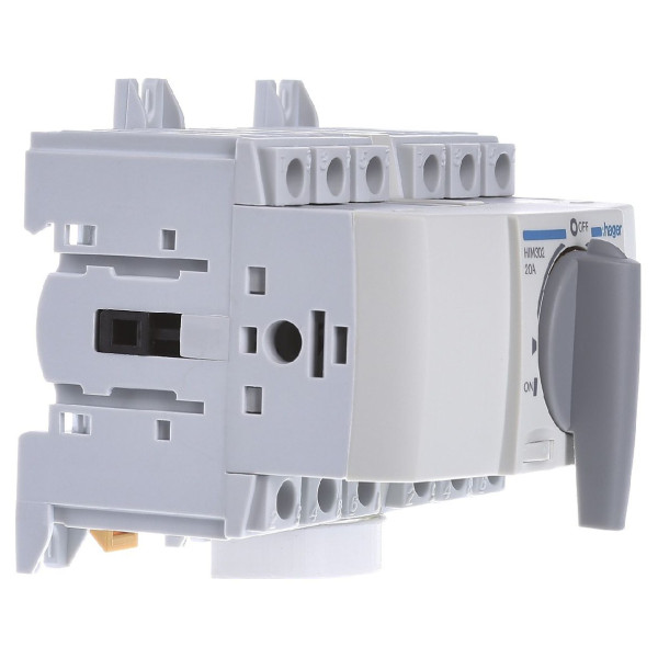 Перемикач Hager HIM302 I-0-II 20А 400/690В 3P 5м - фото №1