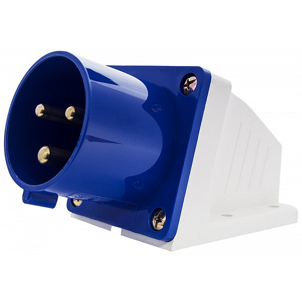 Накладная вилка Аско-Укрем ВС 2Р+РЕ 32А/3 (523) (A0080060004) - фото №3