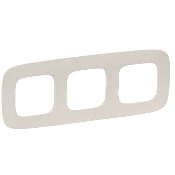 Рамка трехместная Legrand Valena Allure слоновая кость