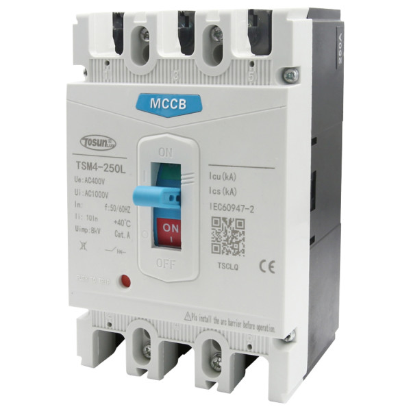 Силовой автоматический выключатель TOSUNlux TSM4-400M 315A 3P 35/50кА (6931934241969)