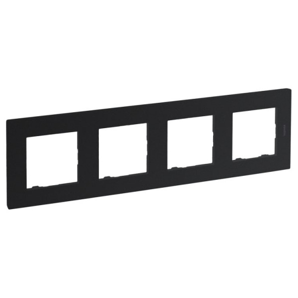 Рамка 4-постовая Legrand Niloe Step антрацит (863794)
