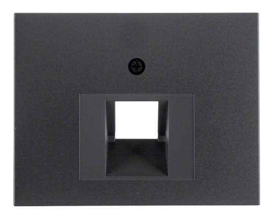 Накладка для розетки UAE антрацит Berker K.1