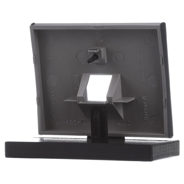 Накладка для розетки UAE антрацит Berker K.1 - фото №4