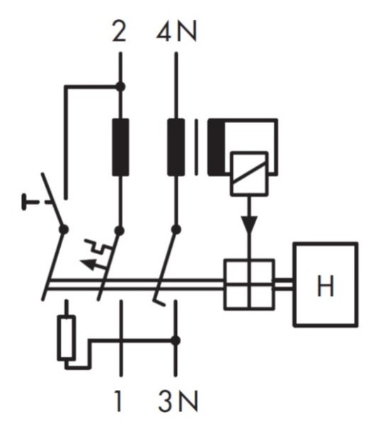 АВДС Schrack BO667510 6кА 10А 30мА 1P+N х-ка C тип АС - фото №5