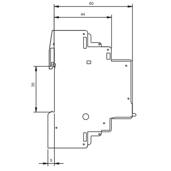 Імпульсне реле ETI 002464103 RBS 220-20 230V AC 20A (2НО AC1) - фото №1