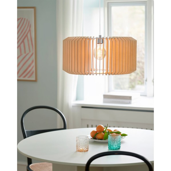 Підвісний світильник, люстра Nordlux 2213143014 Asti E27 1x40W IP20 бежевий - фото №1