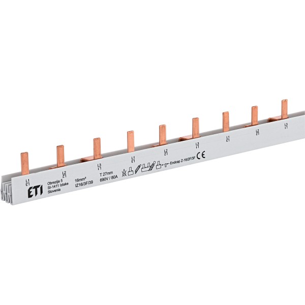 Шина живлення ETI 2921264 IZ16/3F/30 3p (1,05m)