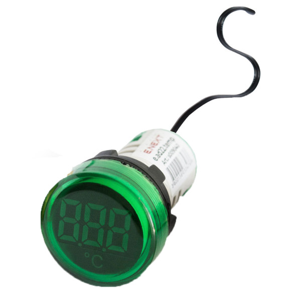 Індикатор температури E.Next e.ad22.temp Ø22мм-25…+199°C (s009040) - фото №1
