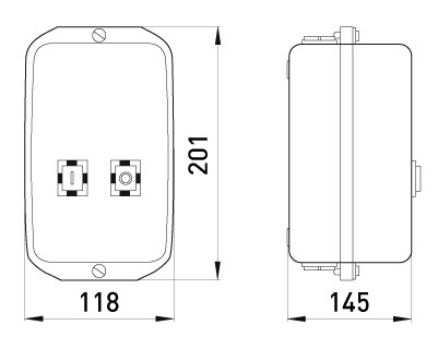 Електромагнітний пускач E.Next e.industrial.ukq.40mb.230v 40А 230В (i0100017) - фото №1
