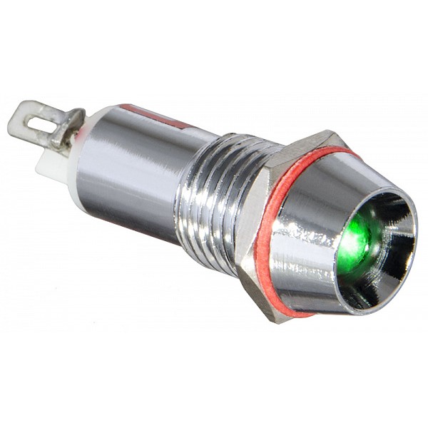 Сигнальна арматура Аско-Укрем AD22C-10 220В АС зелена (A0140030123) - фото №3