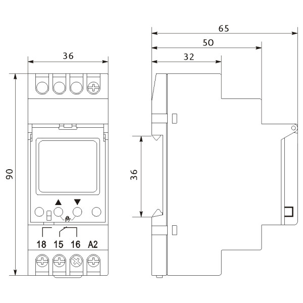 Многофункциональный недельный таймер Promfactor FRT14 71 - фото №2