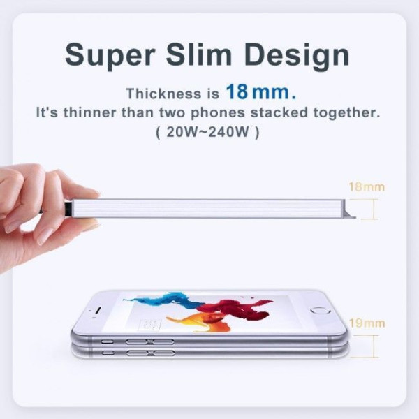 Блок питания HYRITE Slim 240W DC24V IP68 (TLG-24E240C) - фото №3