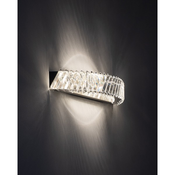 Бра, настінний світильник Nowodvorski 11711 Luxora LED 1x20W 3000K 1400Lm IP20 хром - фото №2