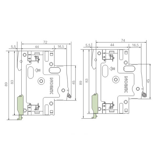 Автоматический выключатель NOARK Ex9BS 1P B20 20А 4,5кА B (102035) - фото №3