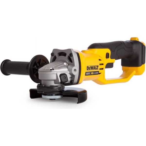 Кутова акумуляторна шліфувальна машина DeWALT DCG412N 18В - фото №2