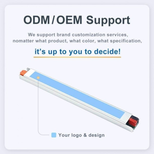 Блок питания HYRITE 80W DC24V с клеммой для внутреннего применения (TLC-24E80) - фото №1