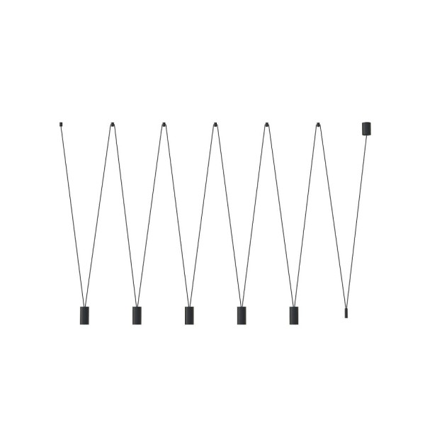 Подвесной светильник, люстра Nowodvorski 7825 More Eye GU10 5x10W IP20 черный
