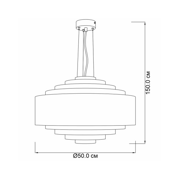 Люстра Imperium Light 261150.01.01 Zafira - фото №2