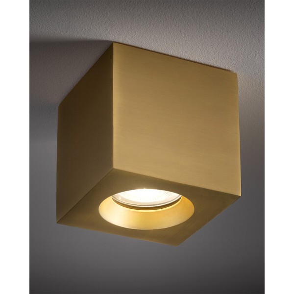 Точковий світильник Nowodvorski 10720 Parana GU10 1x15W IP44 золотий - фото №1