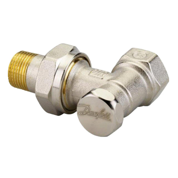 Термостатичний комплект кутовий Danfoss 013G2219 RAS-C2+RA-N+RLV-S 1/2'' - фото №3