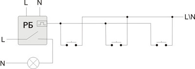 Імпульсне реле F&F BIS-402 220В 10А - фото №4