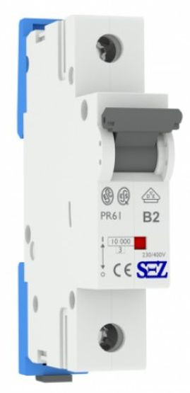 Однополюсный автомат SEZ 61 B 2А (PR61B2А)