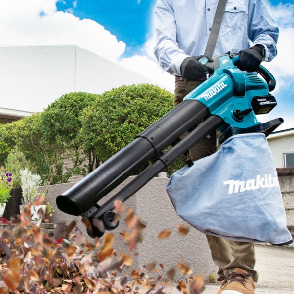 Аккумуляторная воздуходувка-пылесос Makita DUB187Z LXT 18В - фото №6