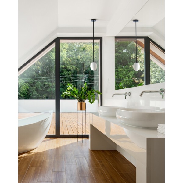 Люстра Nowodvorski 8124 Ice Egg G9 1x10W IP44 черная - фото №1