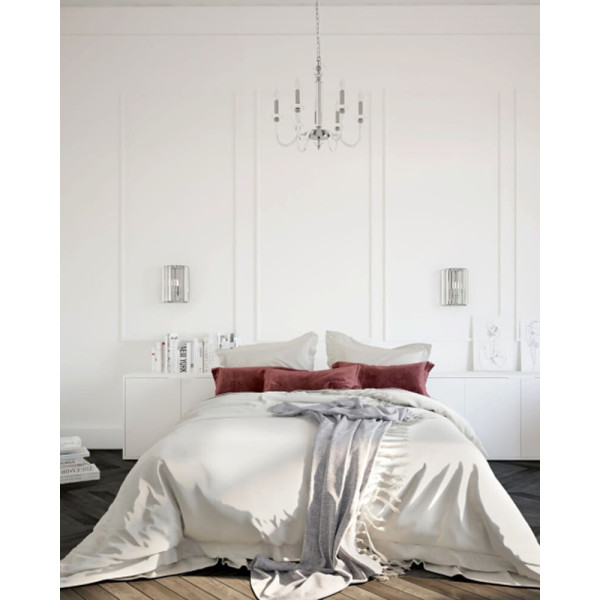 Бра, настенный светильник Nowodvorski 8153 Boston E14 1x40W IP20 Chrom - фото №2