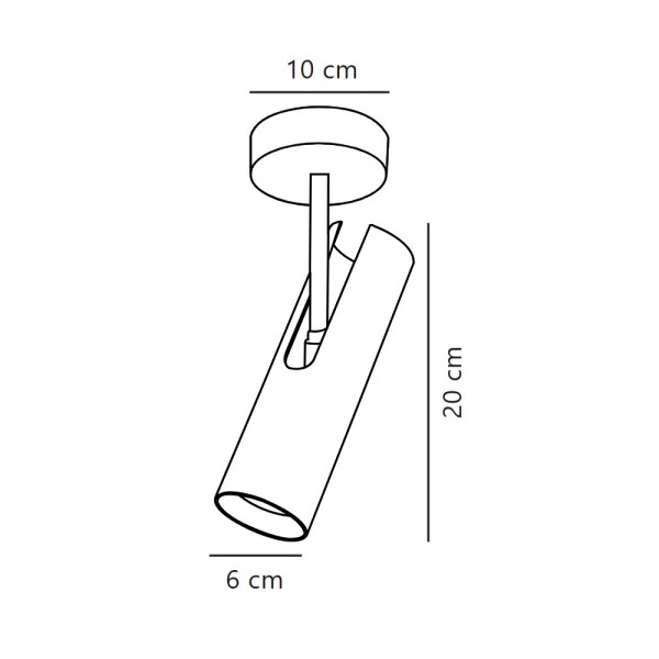 Светильник поворотный, спот Nordlux 2020666003 Mib GU10 1x8W IP20 черный - фото №3