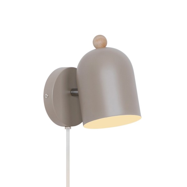 Бра, настенный светильник Nordlux 2412671018 Gaston E27 1x15W IP20 коричневый